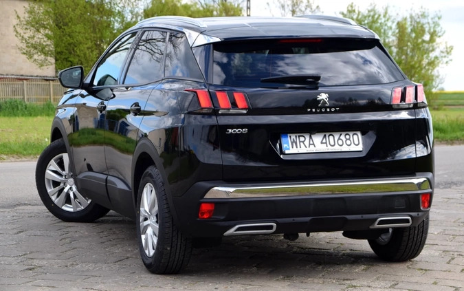 Peugeot 3008 cena 71400 przebieg: 156000, rok produkcji 2019 z Zwierzyniec małe 704